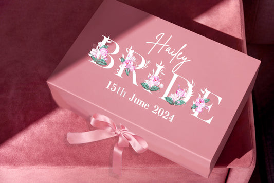 Bridal Party Box, Personalized Wedding Gift Box - Custamazegifts.com