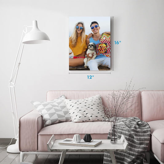 Custom Wall Art 12 x 16, Personalized Canvas Prints from Photos - Custamazegifts.com