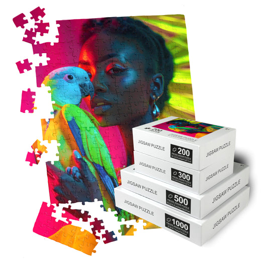 Customized Picture Vertical Puzzle Game, Photo Unique Gift - Custamazegifts.com