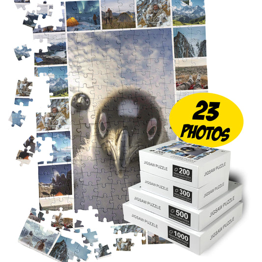 Custom Photo Puzzle of 23 Pictures, Personalized Collage - Custamazegifts.com