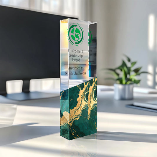 Custom Award Corporate Gift Business Plaque, Employee Award