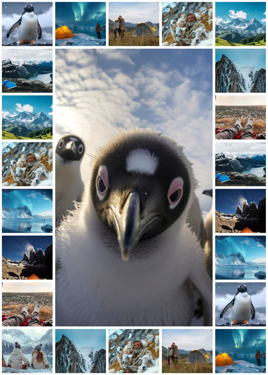 Custom Photo Puzzle of 23 Pictures, Personalized Collage - Custamazegifts.com