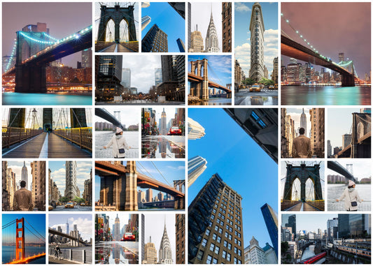 24 Photos Collage Puzzle, Adult Jigsaw Puzzles Unique Gift - Custamazegifts.com