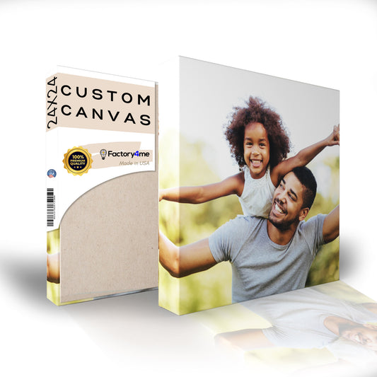 Personalized Photo Canvas 24 x 24, Custom Wall Art from Pictures - Custamazegifts.com