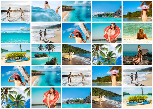 Photo Collage Puzzle, Add 25 Photos, Personalized Memorial Gift - Custamazegifts.com