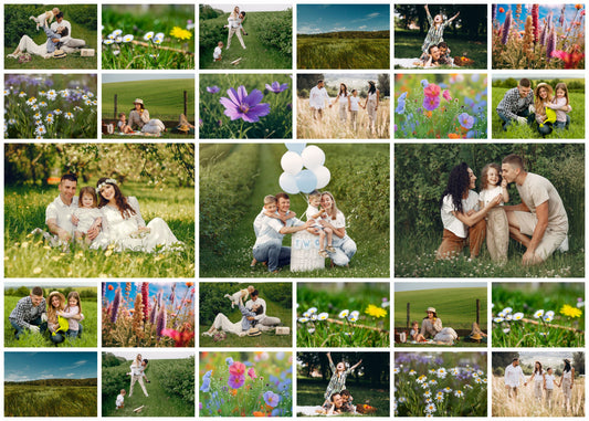 Personalized Collage Puzzle, Add 27 Photos, Custom Game Puzzle - Custamazegifts.com