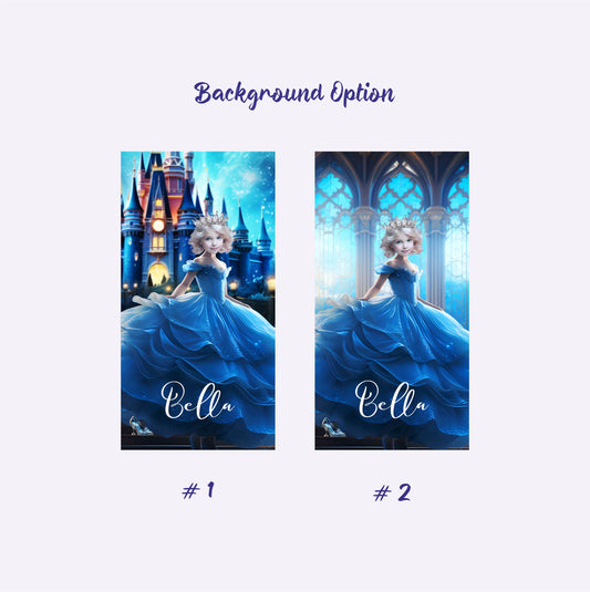 Custom Towel Cinderella Princess, Kids Pool Party Gift - Custamazegifts.com