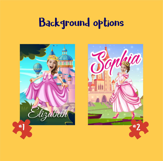 Personalized Puzzle for Gift, Custom Photo Puzzle Game for Princess Party - Custamazegifts.com