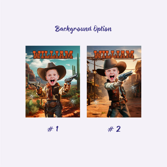 Child Custom Blanket Cowboy Boys, Western Boys Room - Custamazegifts.com