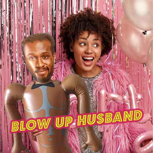 Custom Blow Up Doll with Grooms Face - Custamazegifts.com