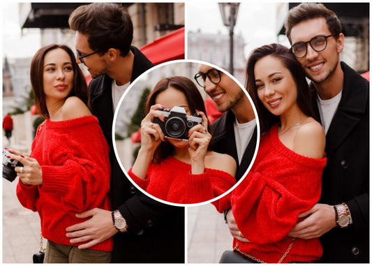 Personalized Puzzle Three Photo Collage, Custom Gift for Parents Grandparent Friends - Custamazegifts.com