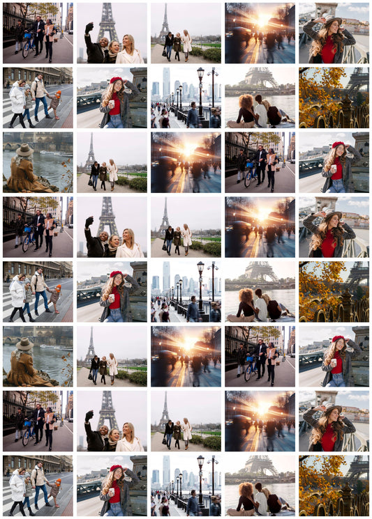 Puzzle from 40 Photos, Family Gift Collage Puzzles - Custamazegifts.com