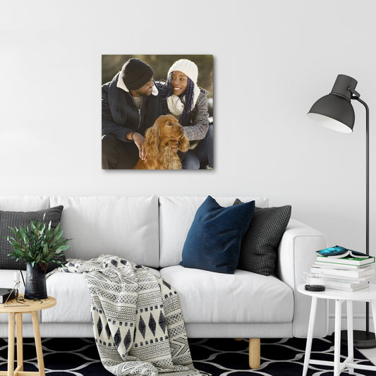 Personalized Photo Canvas 24 x 24, Custom Wall Art from Pictures - Custamazegifts.com