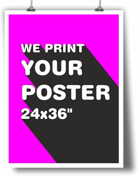 Make Your Own Poster From Photo 24 x 36, Customized Picture Prints - Custamazegifts.com
