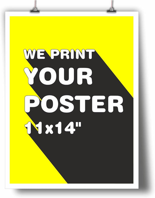 Personalized Photo Posters 11x14, Custom Art Prints from Pictures - Custamazegifts.com