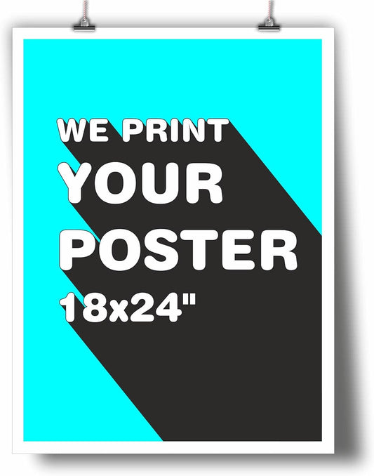 Custom Room Decor Posters 18 x 24, Personalized Portrait Poster Print - Custamazegifts.com