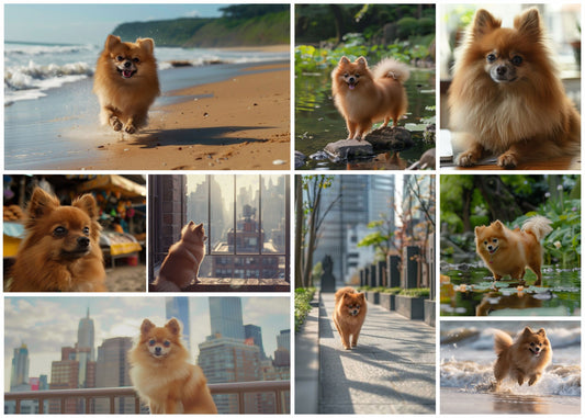 Picture Puzzle, Add 9 Photos Customized Collage - Custamazegifts.com