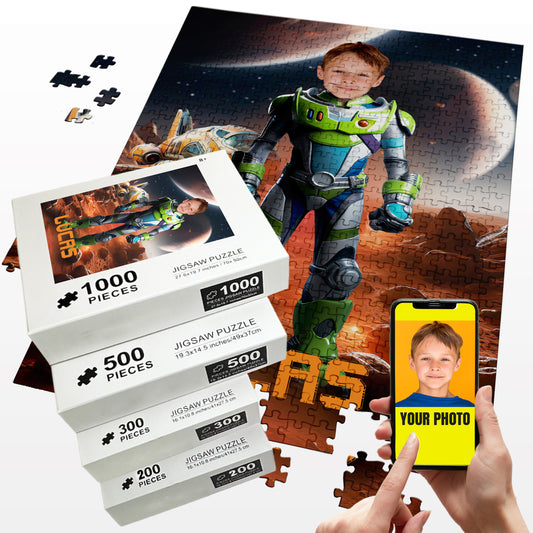 Puzzle from Photo Buzz Light Custom Game Puzzle - Custamazegifts.com