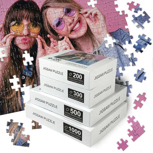 Custom Puzzle from Photo 200 Pieces - Custamazegifts.com