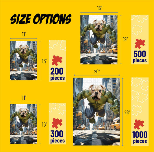 Personalized Gift for Pet Owners Custom Super hero Dog Portrait PC06 - Custamazegifts.com