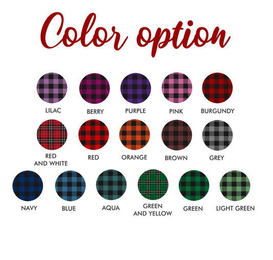 Merry Christmas Custom Plaid Blanket with Family Name, Christmas Gifts for Him Her - Custamazegifts.com