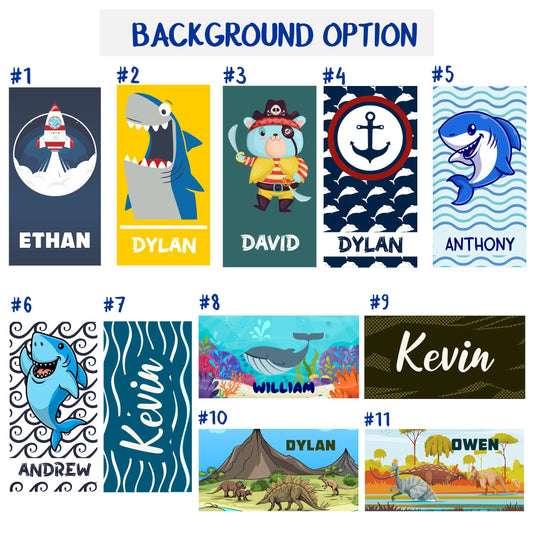Custom Beach Towels, Personalized Kids Beach Towel with Your Name - Custamazegifts.com