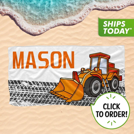 Custom Beach Towels, Personalized Beach Towel with Your Name, Custom Gift for Him - Custamazegifts.com