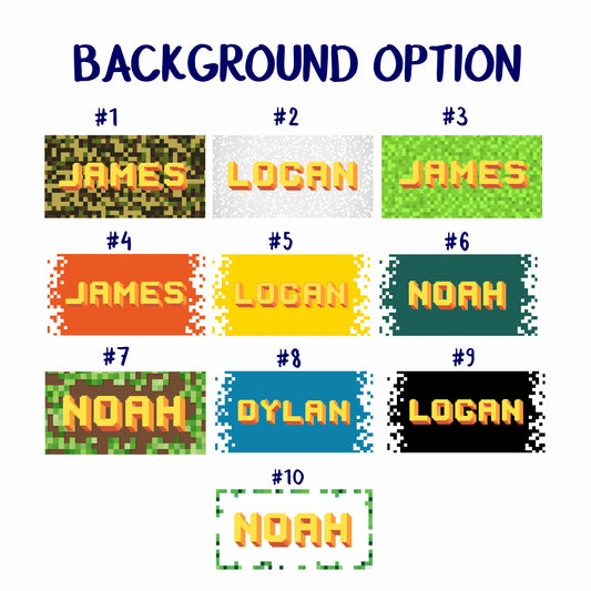 Game Blocks Kids Custom Beach Towel for Boys, Gaming Gifts with Name T43 - Custamazegifts.com