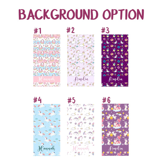 Unicorn Custom Baby Beach Towel for Girls Boys, Gifts for Toddler T39 - Custamazegifts.com