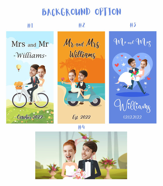 Mr and Mrs Personalized Beach Towel from Photo, Funny Honeymoon Anniversary Gifts T70 - Custamazegifts.com