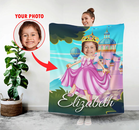 Fairy Tale Princess Blanket for Her - Custamazegifts.com
