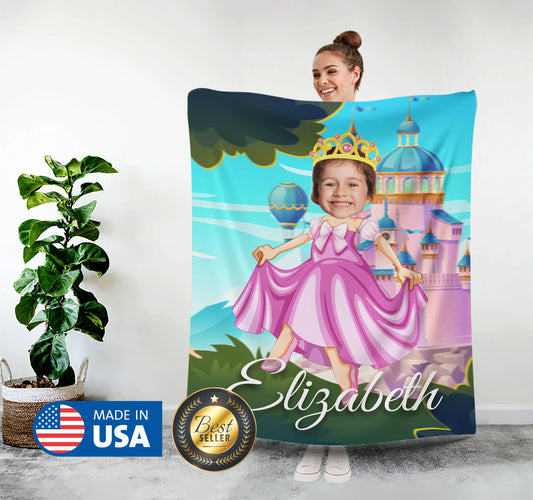 Fairy Tale Princess Blanket for Her - Custamazegifts.com
