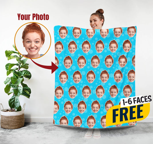 Personalized Blanket, Customized Blanket with Your Photo - Custamazegifts.com