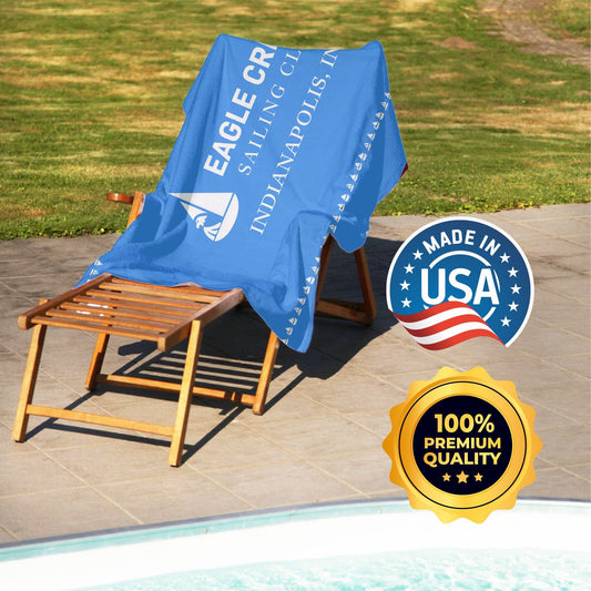 Design Your Own Beach Towel, Add Your Logo or Image on Towel, Promotional Gifts T117 - Custamazegifts.com