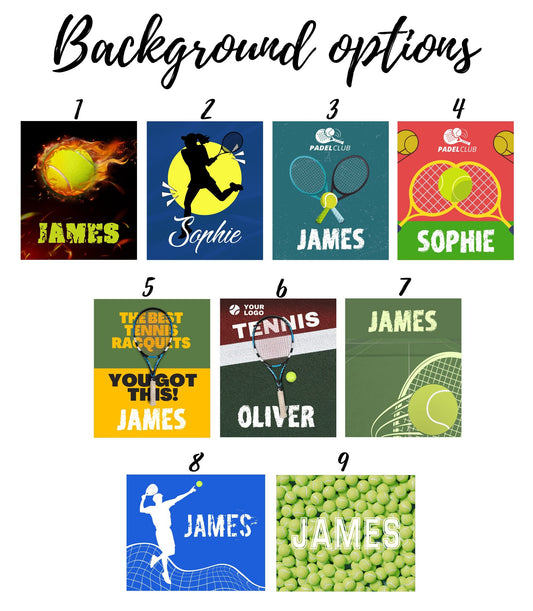 Tennis Player Personalized Blanket with Name - Custamazegifts.com