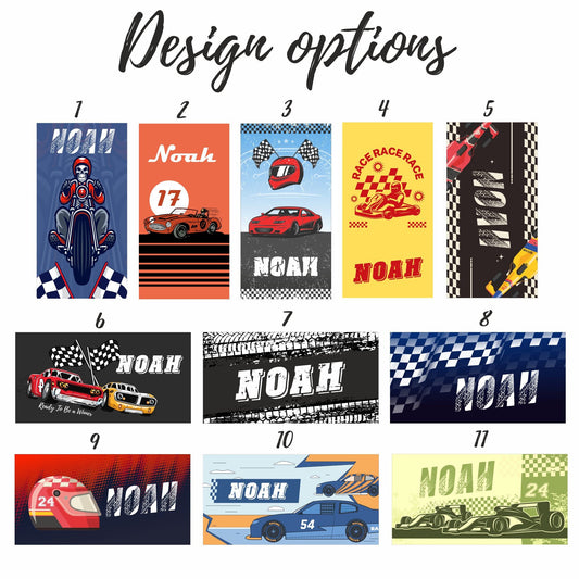Custom Racing Beach Towel, Car Motorcycle Racing Towel - Custamazegifts.com