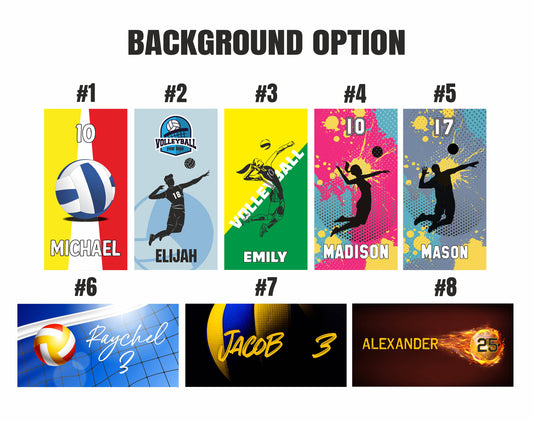 Volleyball Beach Towel, Personalized Volleyball Team Towels, Volleyball Team Gifts - Custamazegifts.com