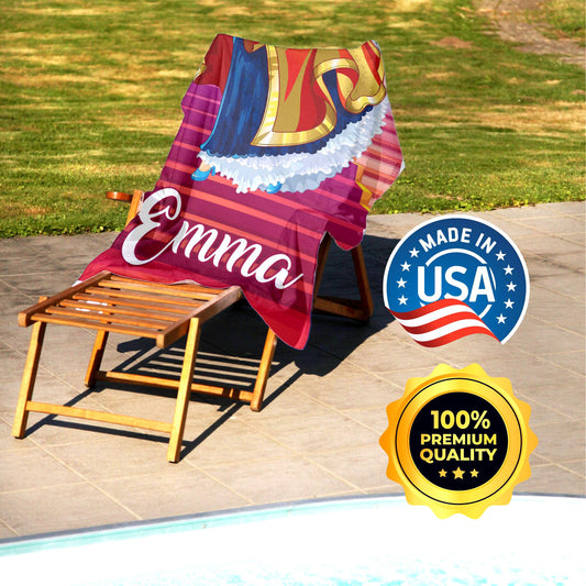 Queen Custom Photo Beach Towels, Birthday Christmas Gifts with Your Face T145 - Custamazegifts.com