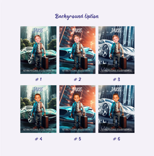 Future Entrepreneur Kids Photo Blanket, Funny Gag Gifts - Custamazegifts.com