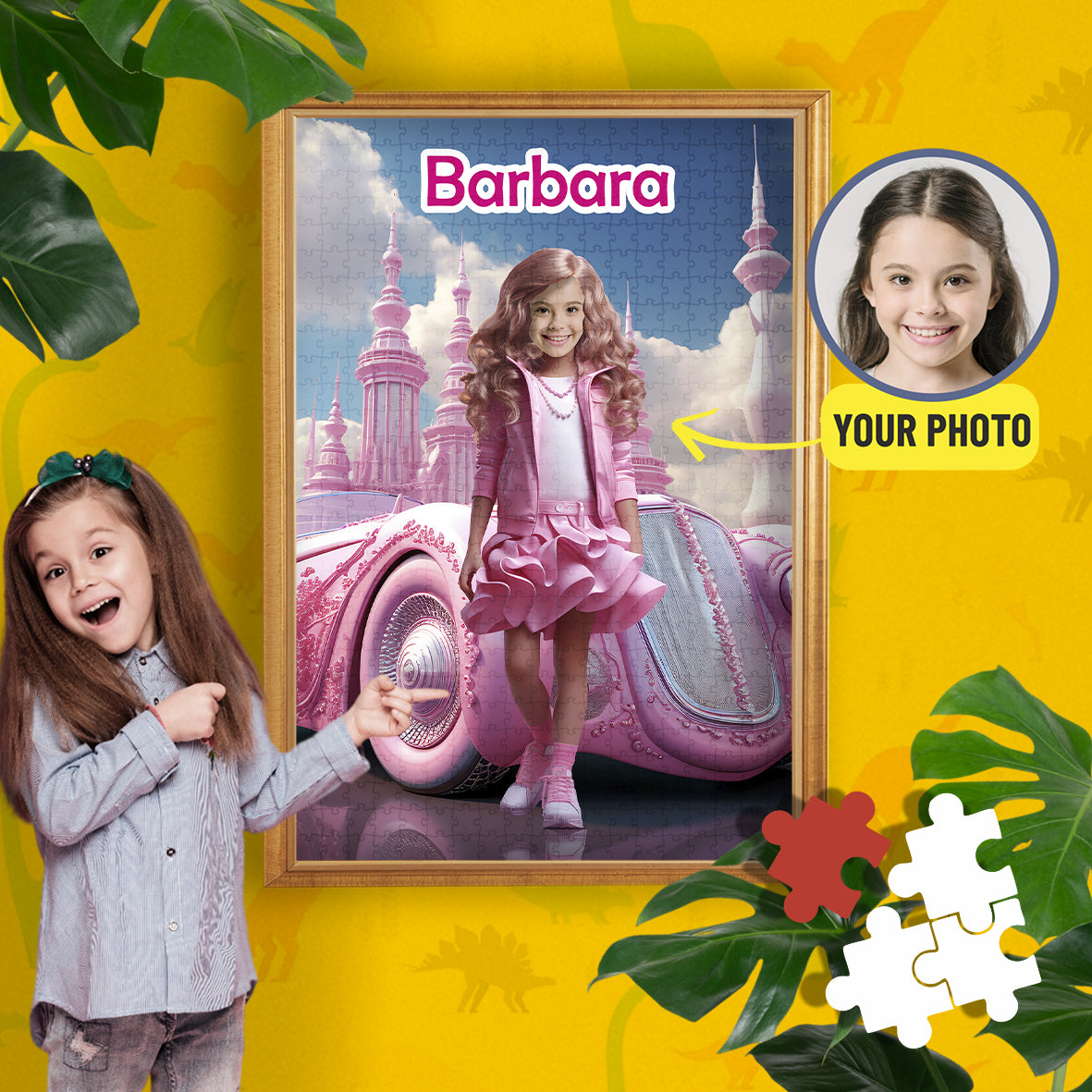 Personalised Barbie Puzzle - Personalise It Products