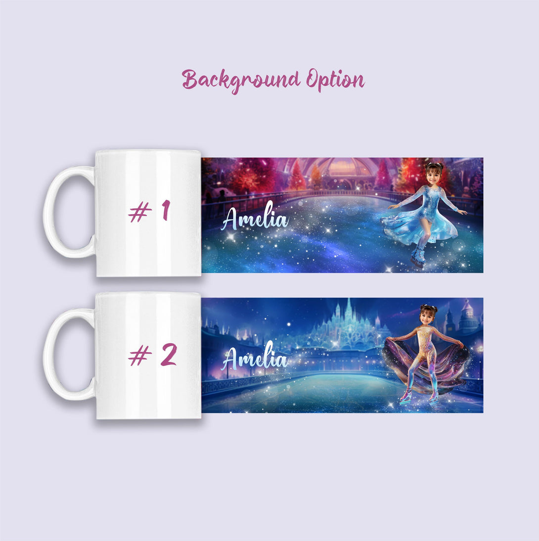 Figure Skating Gift, Personalized Mug for kids - Custamazegifts.com 