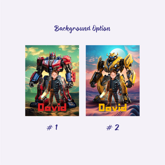 Transformers Child Custom Blanke, Autobot Boys Photo Blanket - Custamazegifts.com 