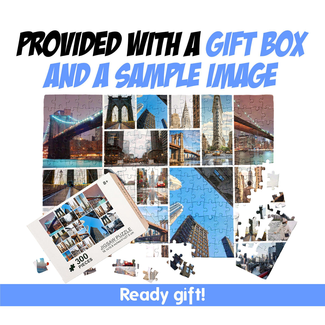 24 Photos Collage Puzzle, Adult Jigsaw Puzzles Unique Gift - Custamazegifts.com 