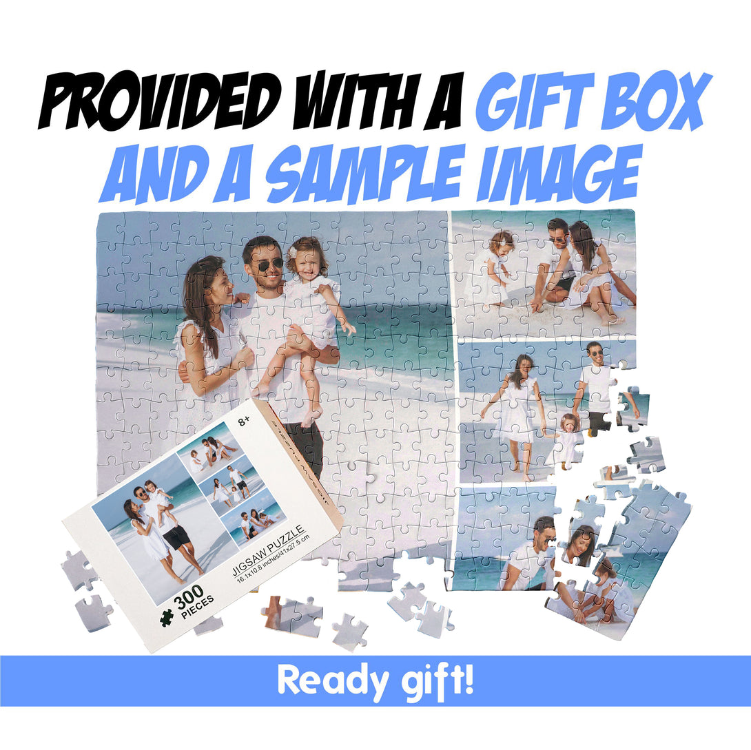 Сustomized Puzzle Collage of Four Photos, Personalized Gift - Custamazegifts.com 