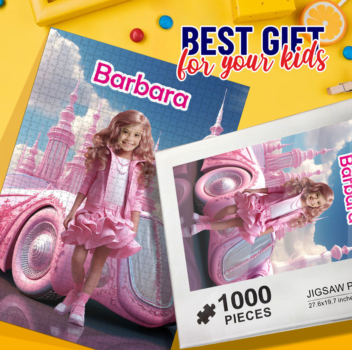 Personalised Barbie Puzzle - Personalise It Products