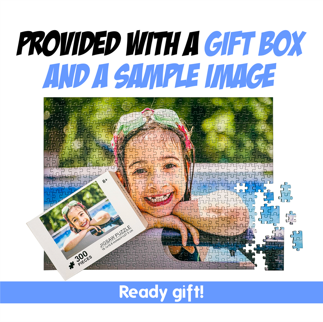 Personalized Photo Puzzles 300 Piece Custom Gifts - Custamazegifts.com 