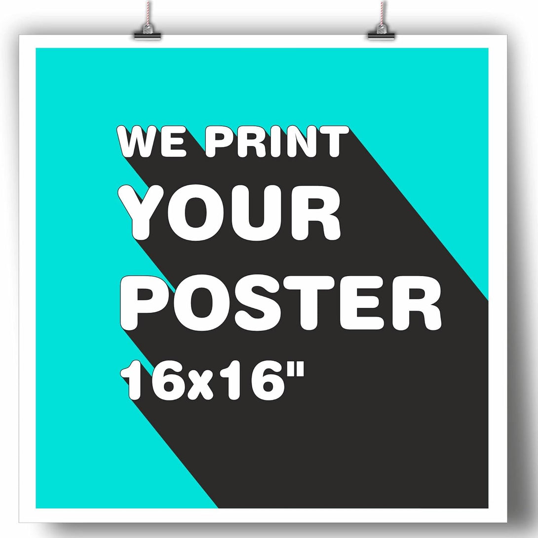 Custom Wall Art Posters from Photos 16 x 16, Make Your Own Poster Photo Gift - Custamazegifts.com 