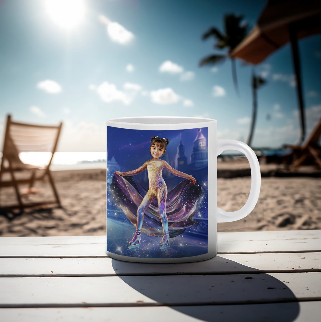 Figure Skating Gift, Personalized Mug for kids - Custamazegifts.com 