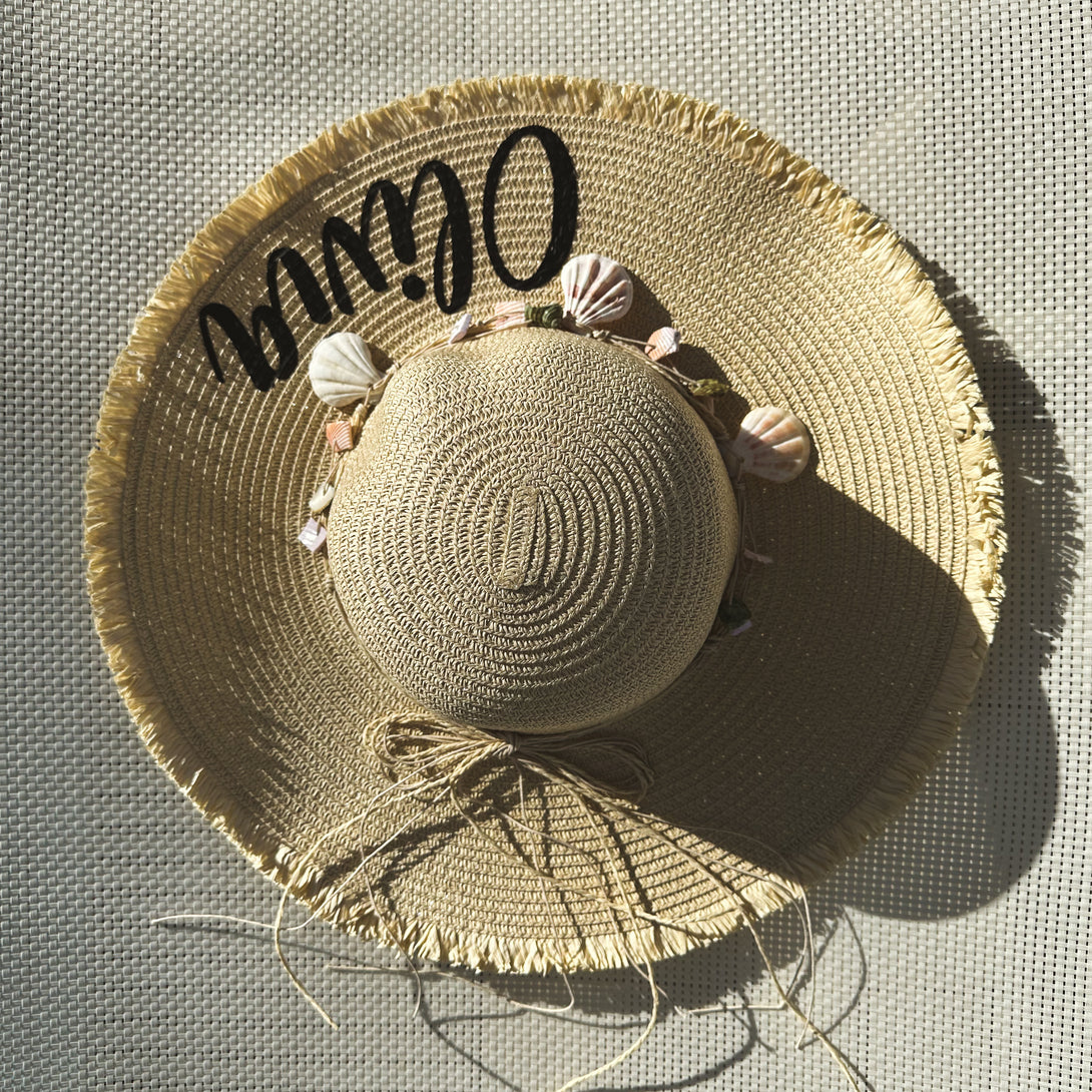 Custom Beach Hat, Floppy Beach Hats Bachelorette Party Gifts - Custamazegifts.com 