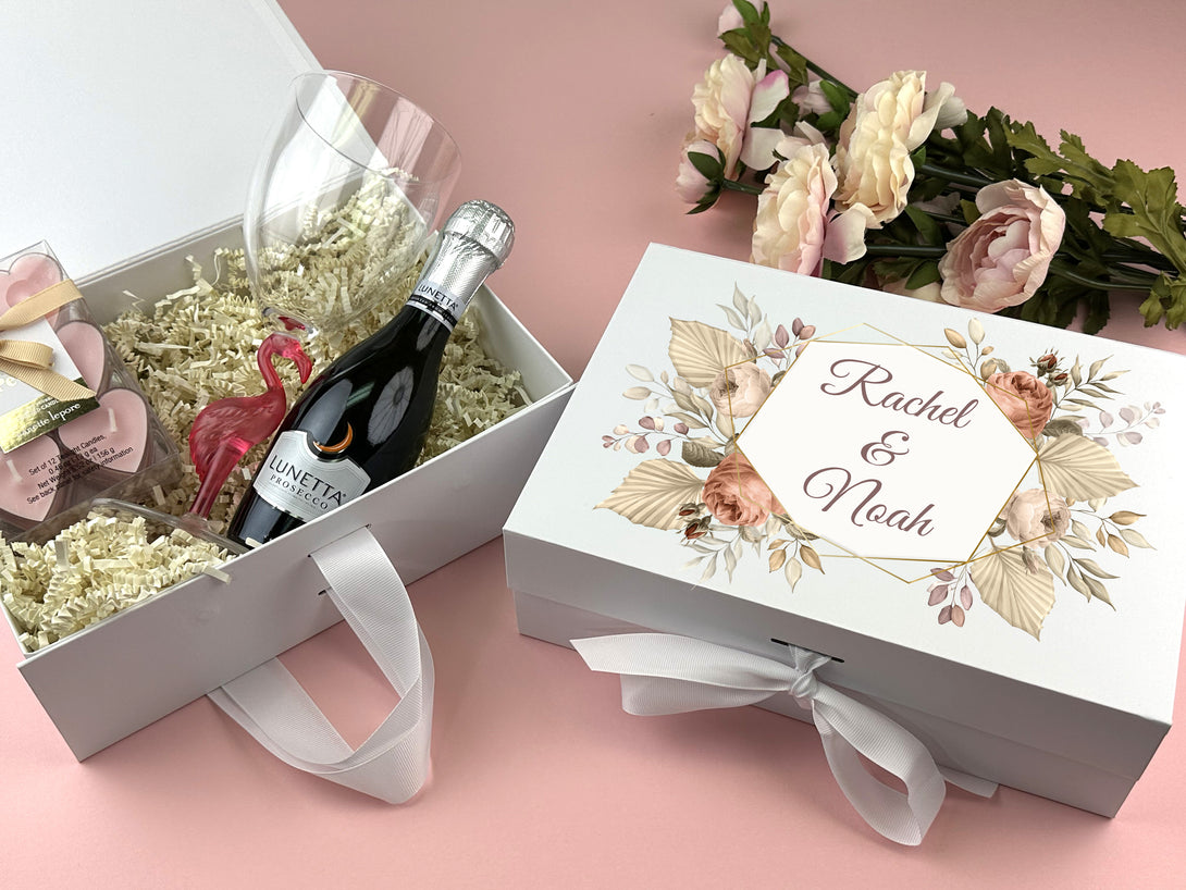 Bridesmaid Proposal Custom Gift Box with Ribbon Empty - Custamazegifts.com 